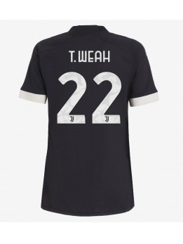 Juventus Timothy Weah #22 Ausweichtrikot für Frauen 2023-24 Kurzarm